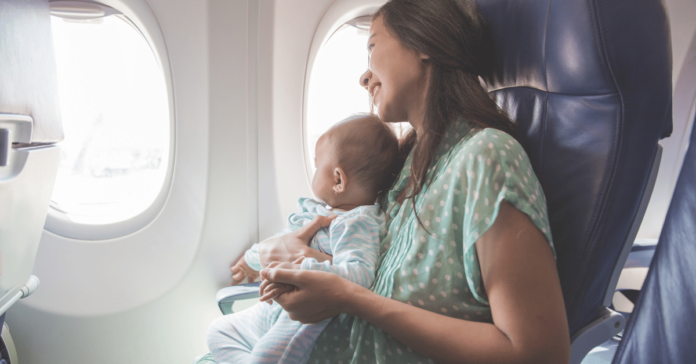 tips for flying with baby