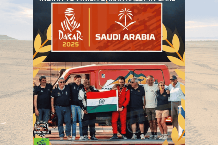 sanjay takale dakar rally