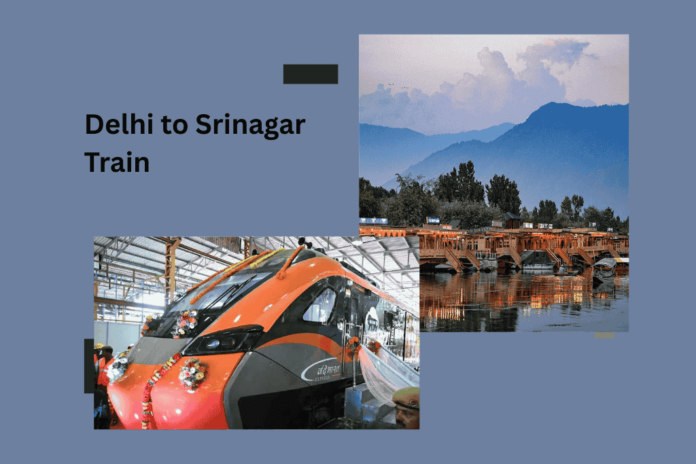 delhi to srinagar train