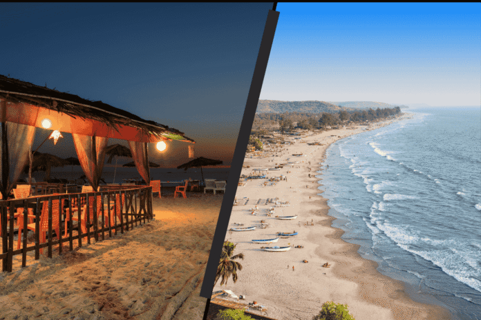 north vs south goa north vs south goa