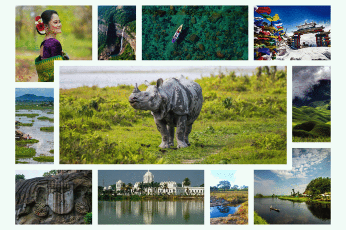 seven sisters of india