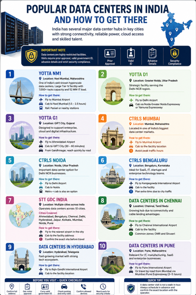 popular data centers in india