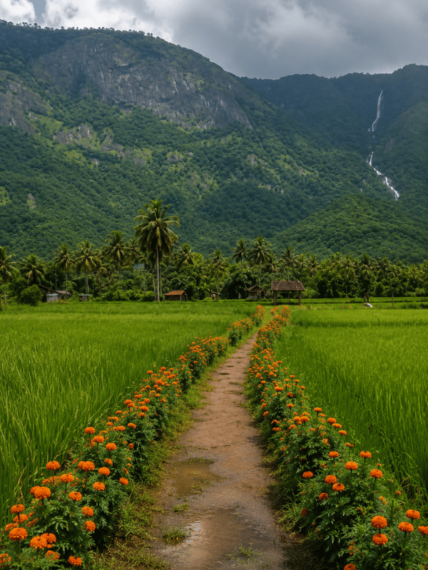 scenic villages in palakkad kerala