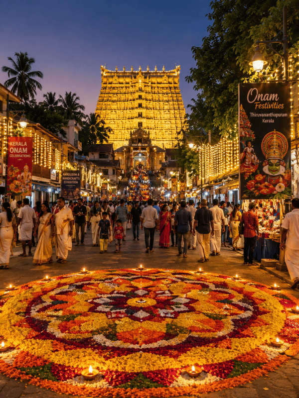 thiruvananthapuram during onam