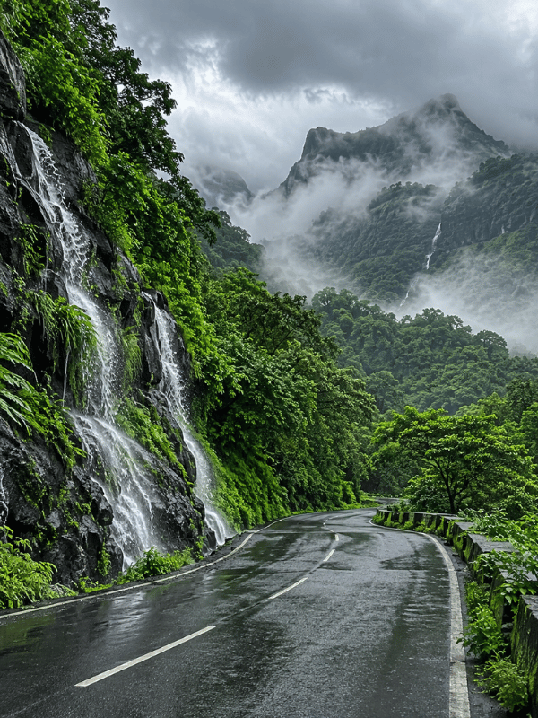 tamini ghat - best places to visit near pune august september